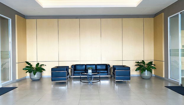 Zona de estar del vestíbulo