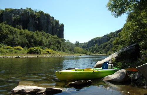 Gîte de charme la Fenière dans Mas en pierres, 2 ch, 70m2, charme, nature, piscine chauffée, sud Ardèche - Foto 22