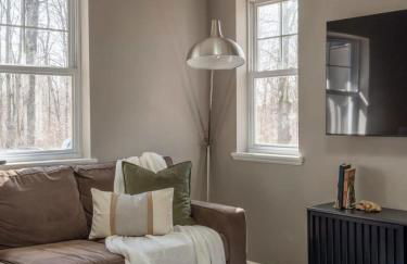 Private Cabin with Guesthouse Hot Tub Fire Pits - Foto 14