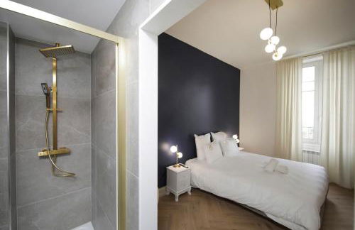 LE LYNX HAUSSMANIEN appartement tout confort, climatisé avec parking privé, à deux pas du centre - Foto 28