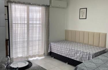 Apto Santos Gonzaga 40 mtrs Praia - Foto 3