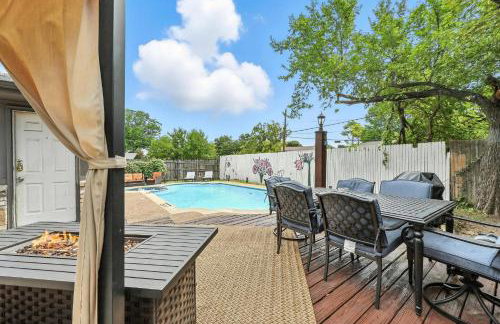 The Oasis 3BR house near stadium and DFW with Pool - Foto 27