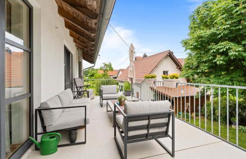 Fe Wo Brunnen - 120 qm - ruhige Lage - viel Natur- komfortabel - grosser Balkon und Garten - 3D Rundgang verfügbar - Foto 4