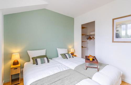 Jardin suspendu - 3 chambres - 2 salles de bain - Parking dans résidence privée - Foto 9