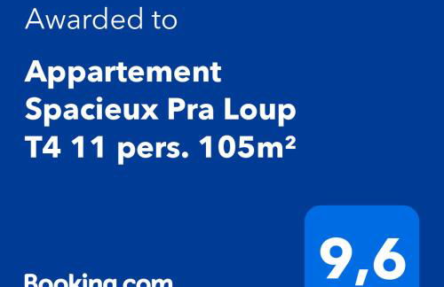 Appartement Spacieux Pra Loup T4 11 pers. 105m² - Foto 4