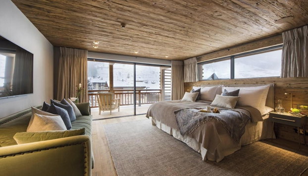 Alpine Luxury Chalet Konk in Switzerland - Foto 4, Habitación