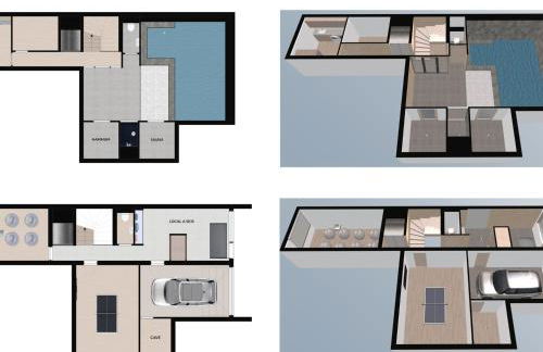 Chalet de luxe avec piscine, sauna, hammam, cinéma et salle de jeu - FR-1-694-3 - Foto 4