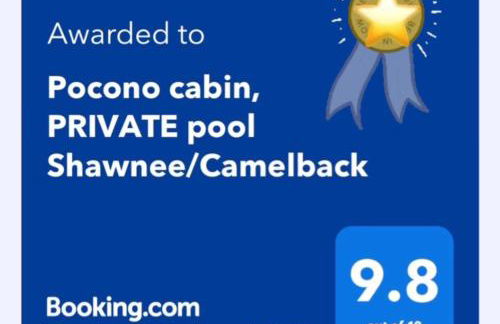 Pocono cabin with hot tub and private pool at Shawnee Mtn - Foto 69