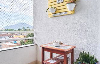 Dois Quartos, Sacada com Churrasqueira, a 400 MTS do Projeto Tamar e 800 MTS do Aquário - Foto 20