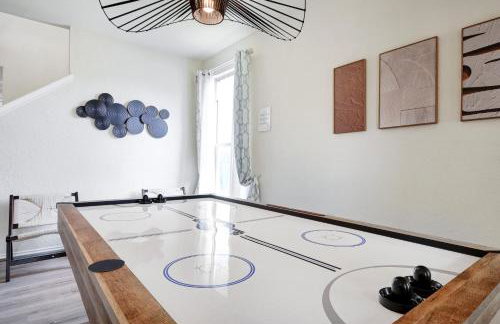 Hot Tub Retreat Games BBQ Air Hockey Swing Set - Foto 11