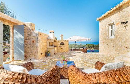 Fiscardo Luxury Stone Villa Alex ,with sunset view! - Photo 31