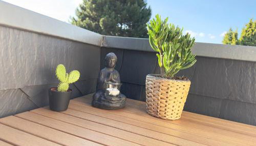 Möbliert-nahe STARLIGHT EXPRESS in Bochum -WLAN-Netflix-Loggia oder Terrasse - Foto 3