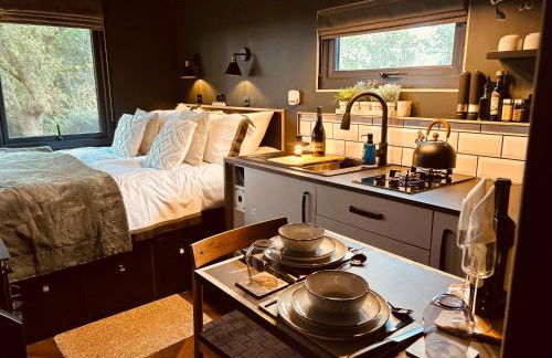 Lodge on Teign River 1 Bed Sleeps 2 Parking - Foto 38