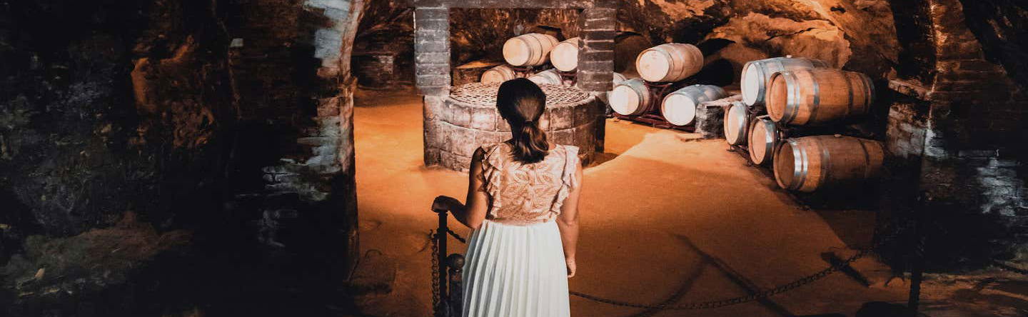 Visita às adegas de Montepulciano