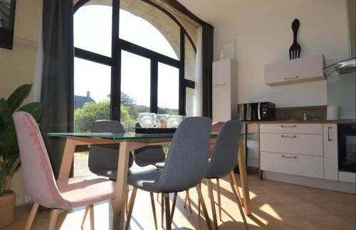 Appartement lumineux et cosy avec jardin vue sur chateau près Port en Bessin, Bayeux et Omaha Beach - Foto 17