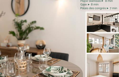 Chaleureux, lumineux et confortable F2 rénové en plein coeur de Nancy - Foto 2