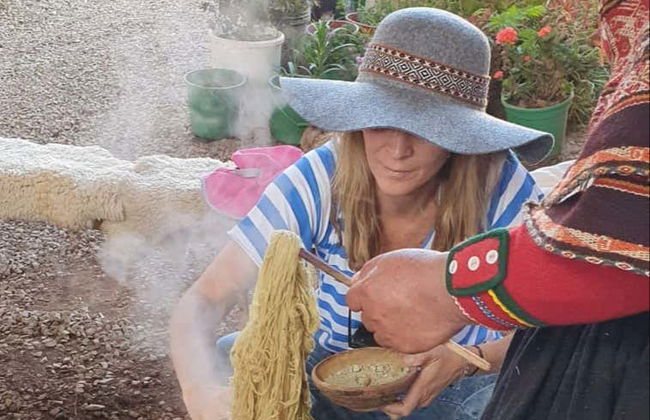 Visita a la comunidad Racchi Ayllu + Taller de tejido andino - Foto 4