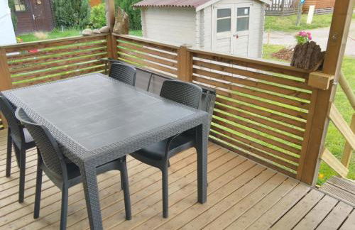 Grand Mobil Home 6 personnes climatisé avec 3 chambres et 2 salles de bains à Munster en Alsace - Foto 10