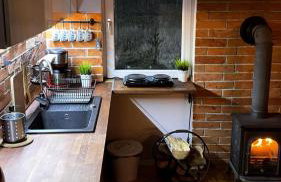 Domek Uroczy Golubie ,niedaleko stoku Koszałkowo ,balia,sauna,kominek,ognisko - Foto 24