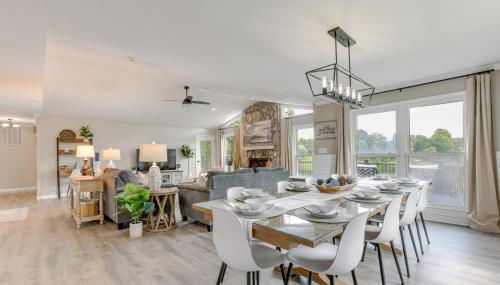 Lakefront Sherrills Ford Haven with Boat Dock! - Foto 3