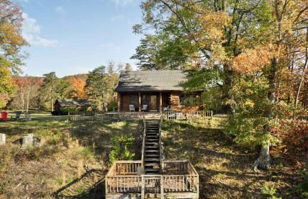 Riverfront Log Cabin w Fireplace Grill & Fire Pit - Foto 40