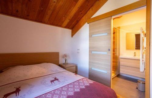 Chalet La Tanière 14 Pers - piscine chauffée et sauna - Vars Saint Marcellin - Foto 26