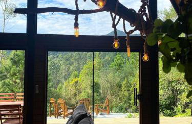 Chalé romântico super privativo com hidro e café - Photo 12