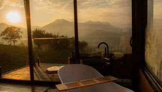 Cabana Tekoá - Teto de vidro e telão de cinema - Foto 5