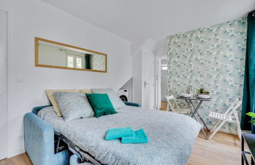 TOP 2 pièces tout équipé avec WIFI proche Paris - R7 - Foto 9