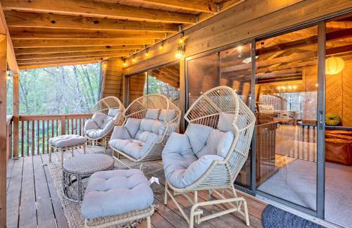 Near Downtown Helen - HotTub, Sauna, Game Room, Fire Pit - Foto 54