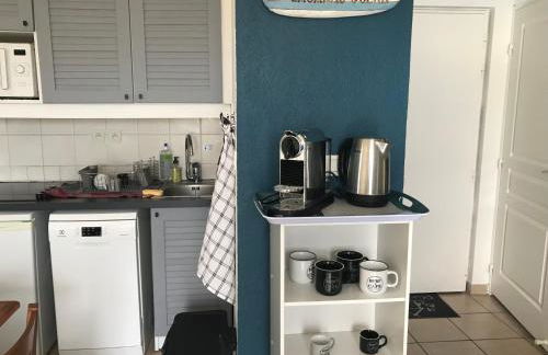 T2 front de mer piscine parking terrasse du samedi au samedi juillet août 2026 - Foto 5