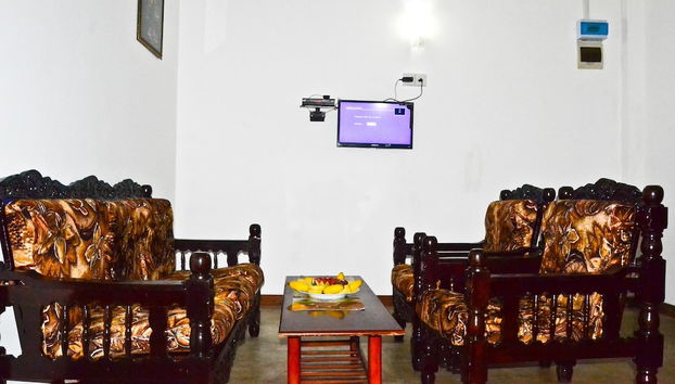 Coin salon dans le hall