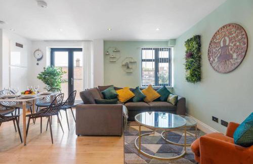 Modern 2 Bedroom 2 Bathroom Apartment With Balcony Near Shoreditch Sleeps 6 - Foto 8