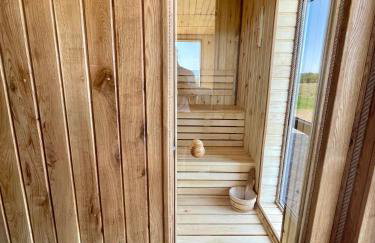 Stodoła Na Kresach - widokowy domek drewniany, całoroczny JACUZZI & SAUNA - Foto 69