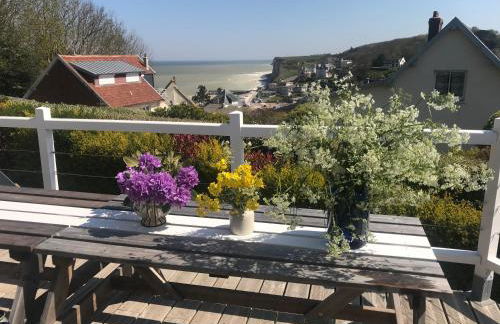 La Falaise Bleue - Vue mer - Plage à pied - Foto 1