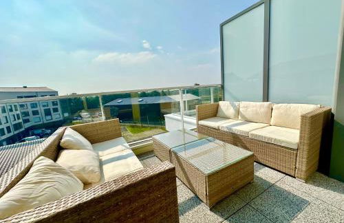 Appartement saint malo neuf, 2 chambres, terrasse, garage - Foto 31