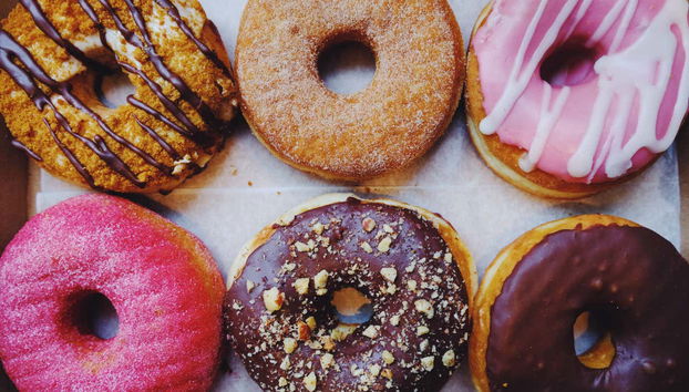 Enjoying the donut tour!