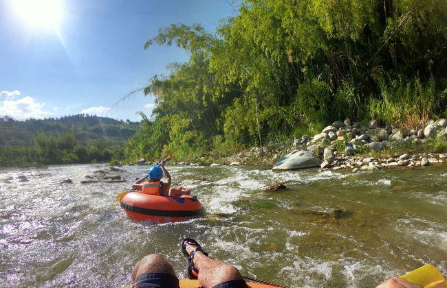 Tubing sur la rivière Mindo - Photo 2