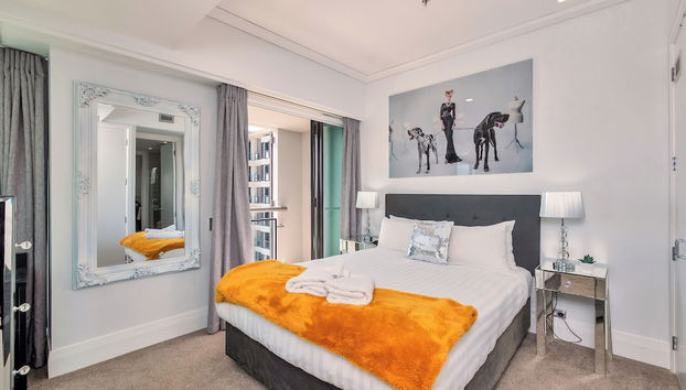 Auckland Viaduct Chic Waterfront Views - Foto 5, Habitación