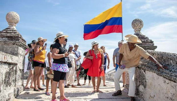 Visitando il forte di San Fernando