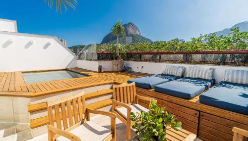 Unbelievable PH, Leblon! Amazing view and privacy! - Foto 5, sunbed