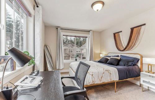 Spacious family and kids friendly house with backyard, fireplace, grill perfect for work crews - Foto 10