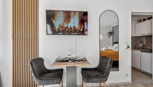 Hellohome I Gemütliches City Studio mit großer Dachterrasse & Parkplatz - Foto 5