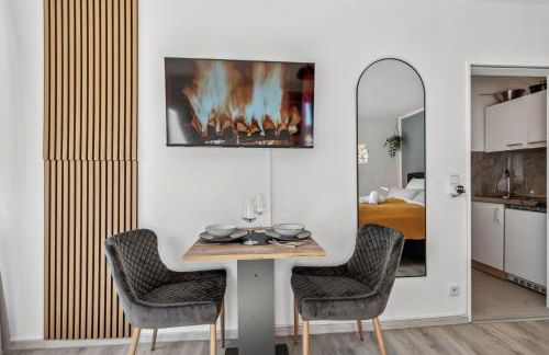 Hellohome I Gemütliches City Studio mit großer Dachterrasse & Parkplatz - Foto 5