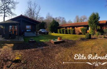 Elite Retreats 4U Lakeside Hot Tub Log Cabin with the fishing peg at Tattershall Lakes Park - Foto 6