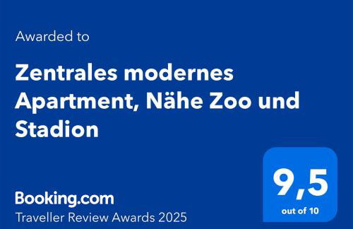 Zentrales modernes Apartment, Nähe Zoo und Stadion - Foto 30