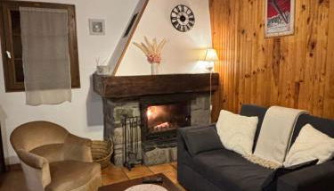 Marmotte Gîte 2à4 personnes avec cheminée à 10mn des pistes - Foto 5