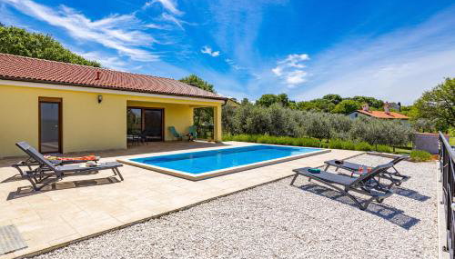 Villa Rok with Private Pool & Sunset Views near Pula - Foto 2, sunbed