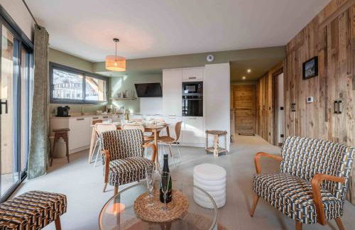 Morzine au pied des pistes, 3 pièces modernes, balcon, parking, wifi - FR-1-754-107 - Foto 1