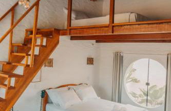 Chalé Aruanã , Banho sob as Estrelas a 100m do Mar - Foto 4